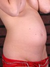 Pregnant Teen Busting Out Of Her Bikini