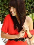 Kaydin stips totally nude outdoors! Check out her yummy clamshell pussy! Lucky neighbors!