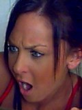 Ashley strips out of her cute lil pjs and plays with her monkey