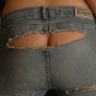 Free Porn Gallery Kori in ripped jeans
