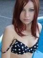 Kori by the pool