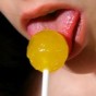 Ravon loves to tease with her oral skills on a lollipop